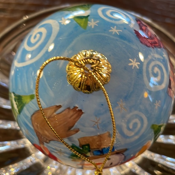 Pier 1 Li Bien Hand-Painted Glass Ornament 2005 - Picture 6 of 11